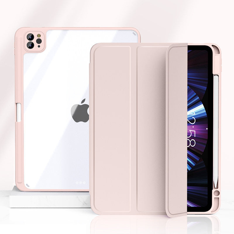 Compatible avec Apple, étui de protection magnétique avec fente pour stylo