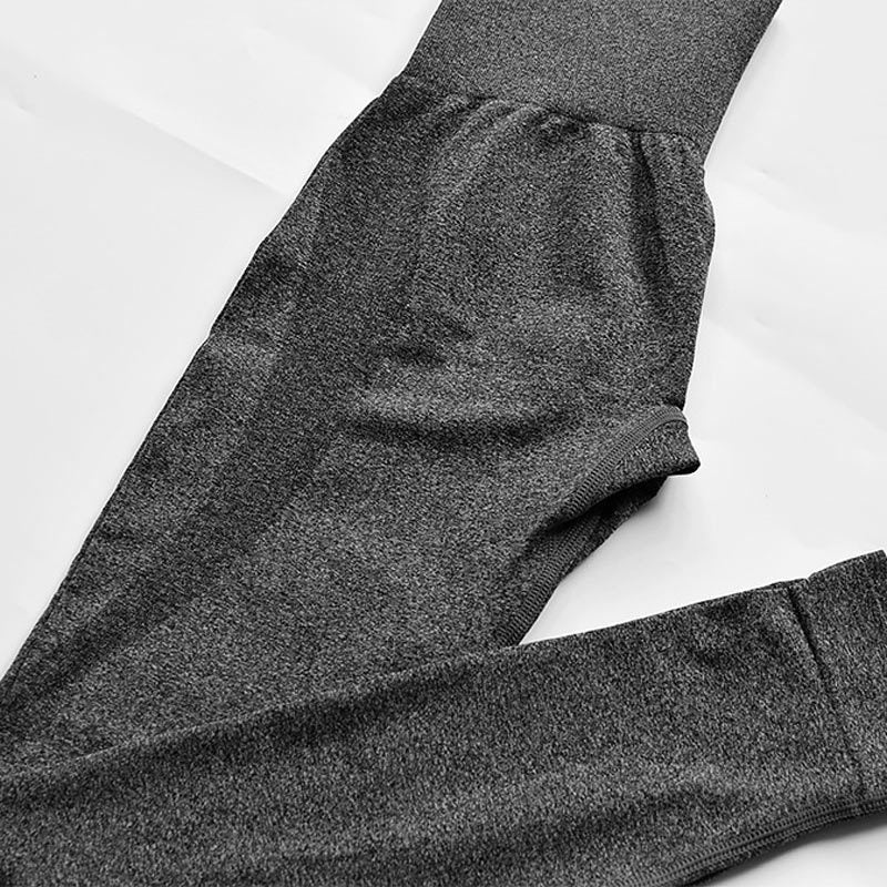 Pantalon de yoga serré élastique taille haute pantalon de fitness hanche