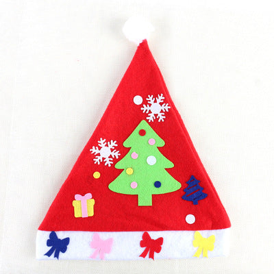 DIY Gorro navideño Navidad Guardería infantil Artículos navideños y gorro navideño para niños 