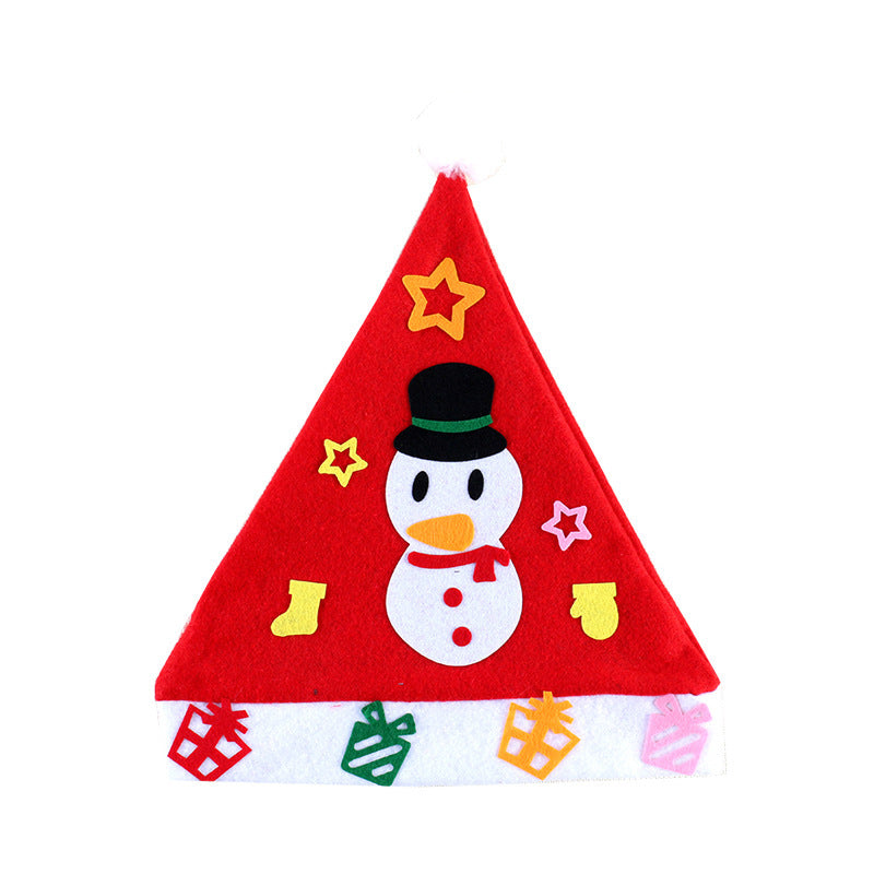 DIY Gorro navideño Navidad Guardería infantil Artículos navideños y gorro navideño para niños 