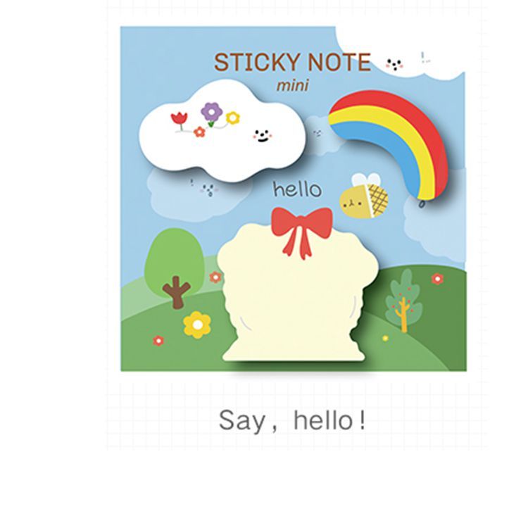 Notas Post-it® Patrón de calabaza espeluznante de Halloween