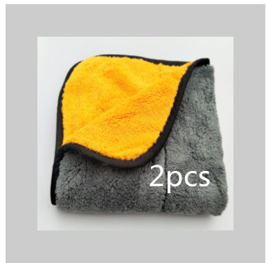 Toalla absorbente de microfibra para lavado de coches, paño de limpieza para suministros de coche