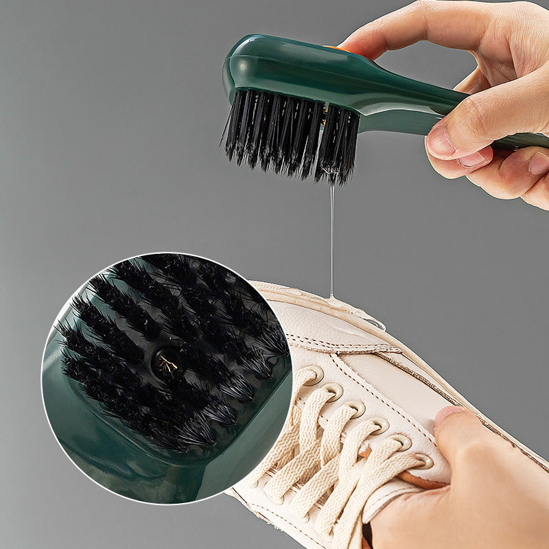 Lavage multifonction avec brosse à chaussures liquide