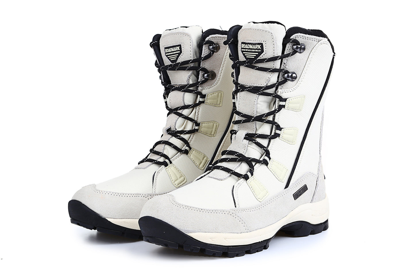 Bottes de neige thermiques d'extérieur mi-mollet pour femmes