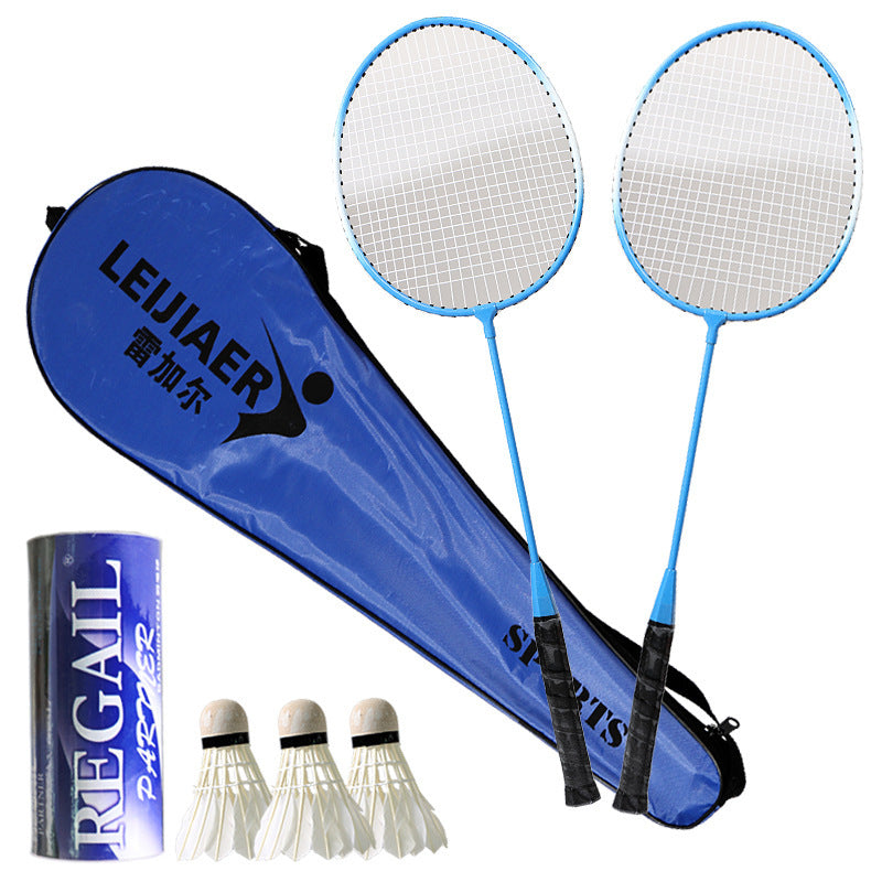 Initiation débutant à la raquette de badminton