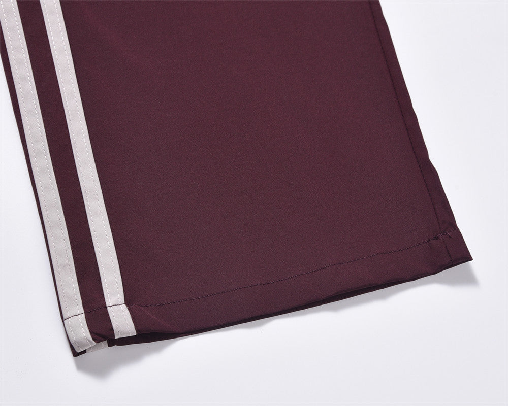 Men's Loose Side Stitching Contrast Color Casual Pants