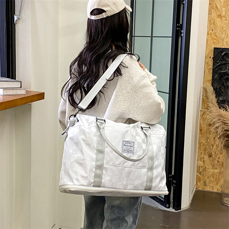 Sac à bagages léger de grande capacité, Portable, séparation sèche et humide, voyage