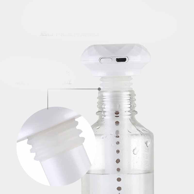 Mini humidificador de aire ultrasónico USB, lámpara LED, difusor de aceites esenciales USB, purificador de coche, generador de niebla de aniones aromáticos