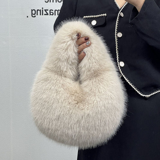 Sac en fourrure Portable automne hiver niche populaire de haute qualité