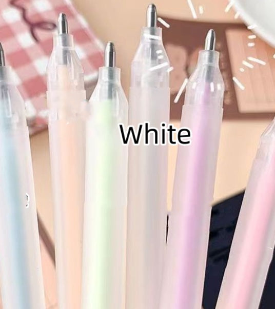 Pluma dispensadora de secado rápido de 20 segundos con tapa dispensadora de color macarrón