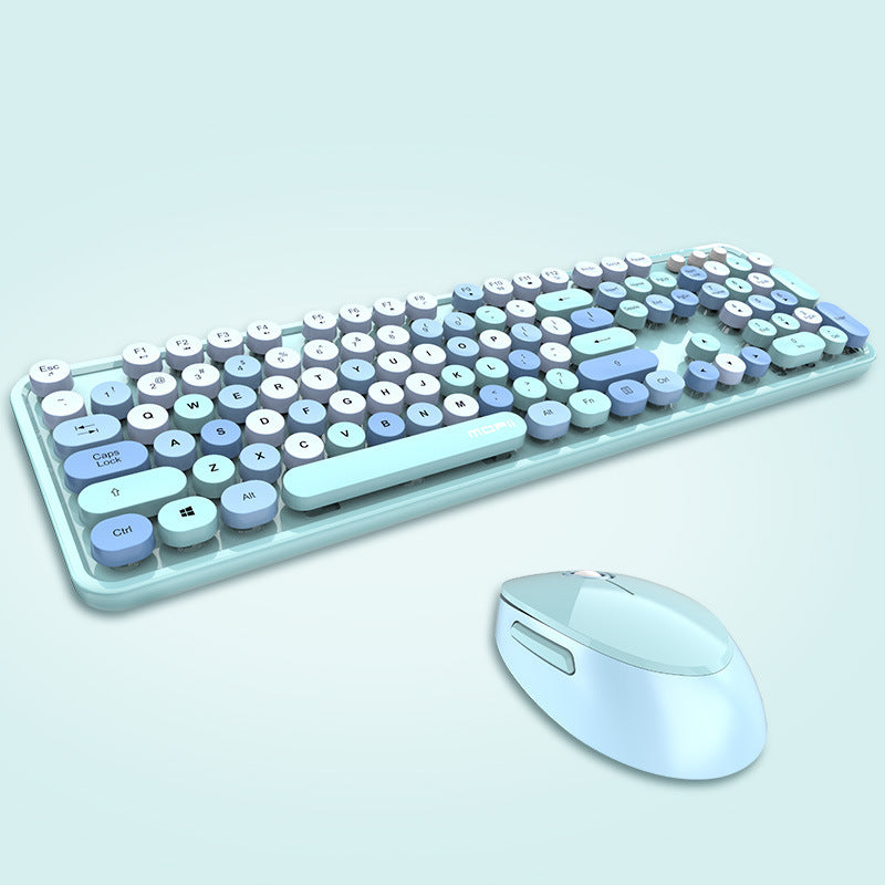 Clavier punk de filles de rouge à lèvres de couleur