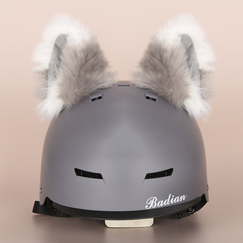 Cute Cartoon Helmet And Hat Cover