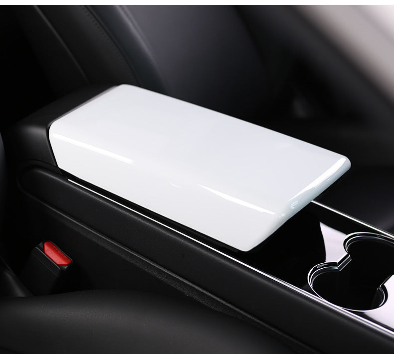 Suitable For Tesla Central Control Armrest Box Cover