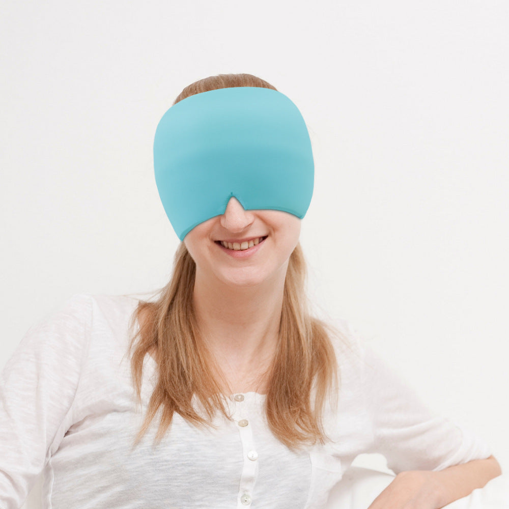 Mascarilla para ojos en gel para aliviar el dolor de cabeza