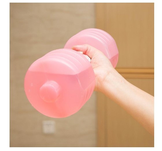 [2] eau importée en plastique irrigation injection d'eau japonaise dames fitness haltères