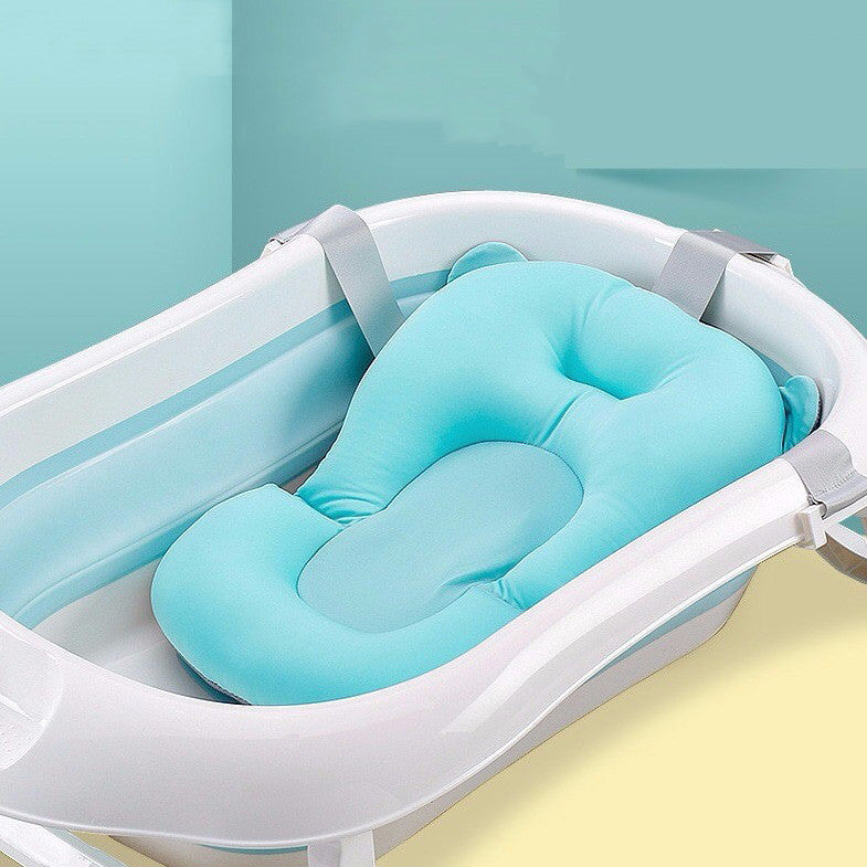 Le filet de bain à suspension pour bain de bébé peut s'asseoir sur le support de bain