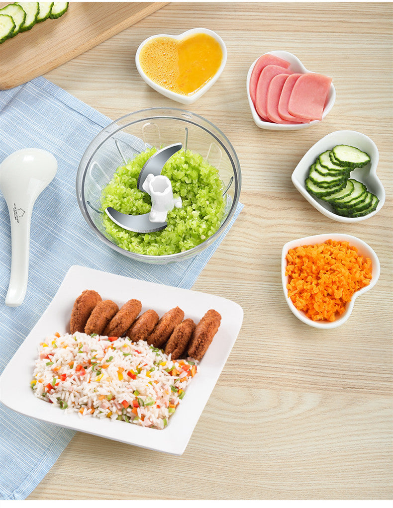 Mélangeur maison gingembre et ail