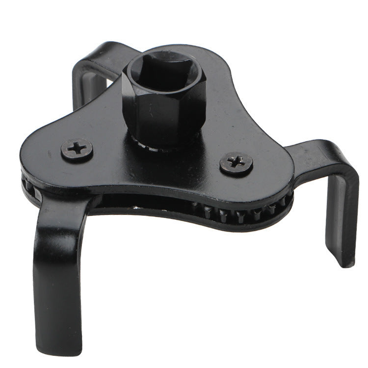 Llave para filtros de máquina plana de tres mordazas