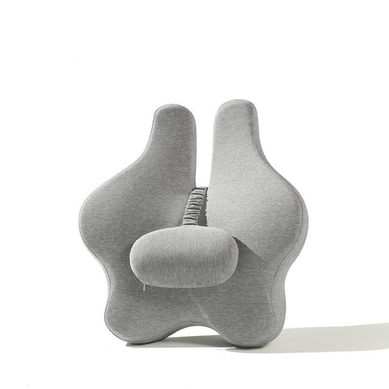 Coussin de voiture réglable en mousse à mémoire de forme, support de taille