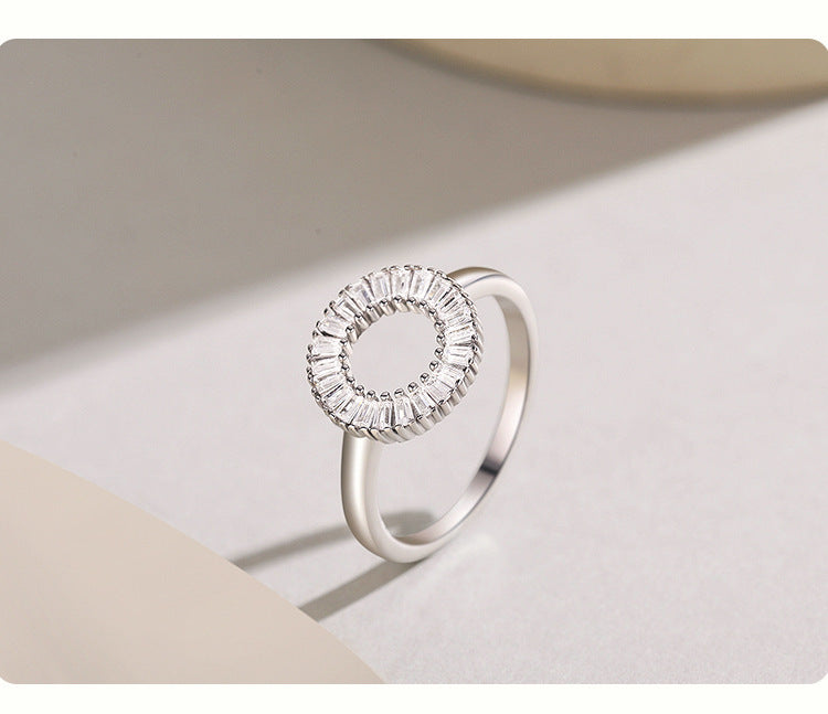 Women's Fashion Minority Design S925 Sterling Silver Ring