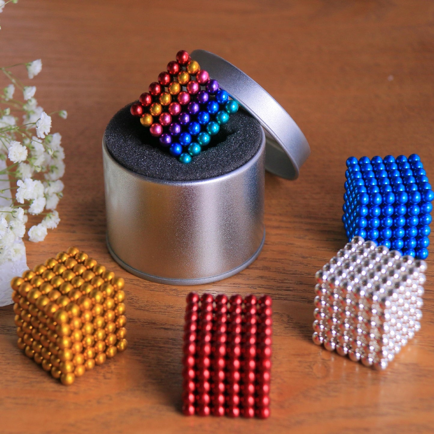 Buck Ball 216 boule magnétique décompression jouet éducatif couleur boule magnétique Rubik's Cube