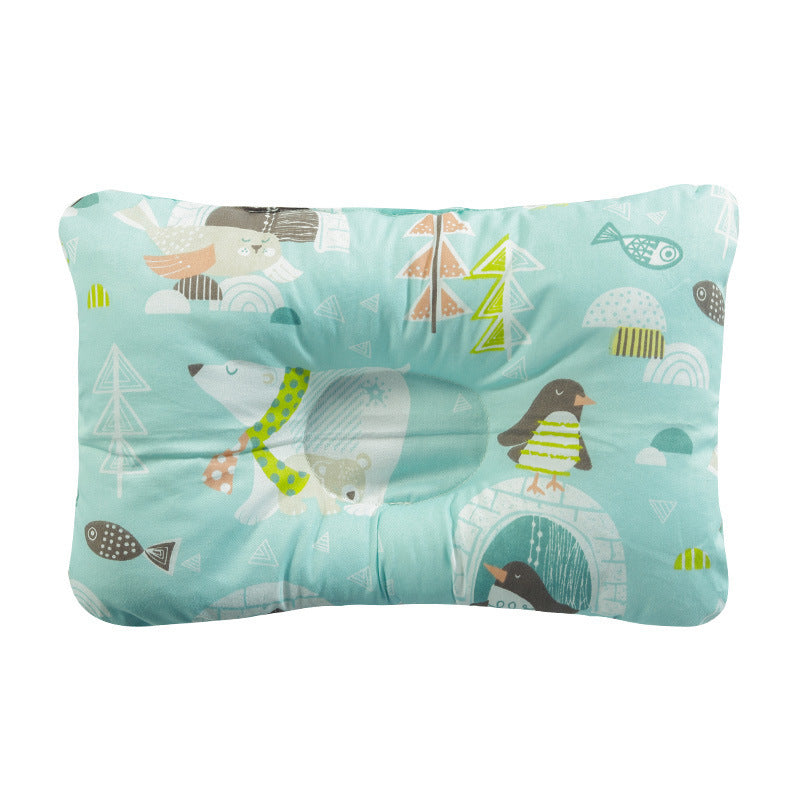 Oreiller façonnant en coton doux pour enfants, oreiller de voyage pour le cou, oreiller de sommeil pour bébés et enfants