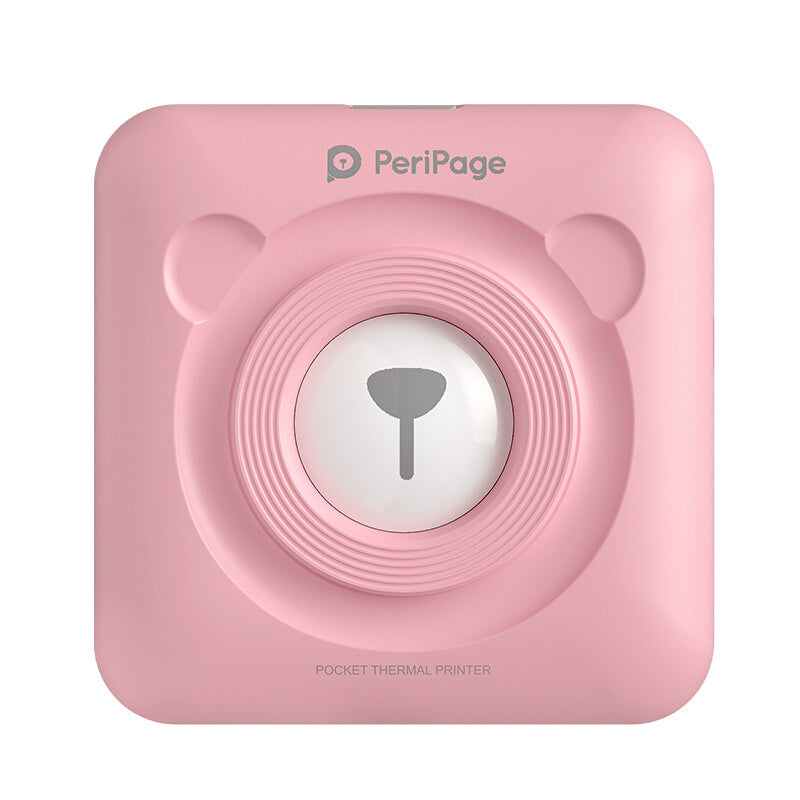 Mini impresora térmica inalámbrica Bliuetooth, impresora de etiquetas adhesivas de papel