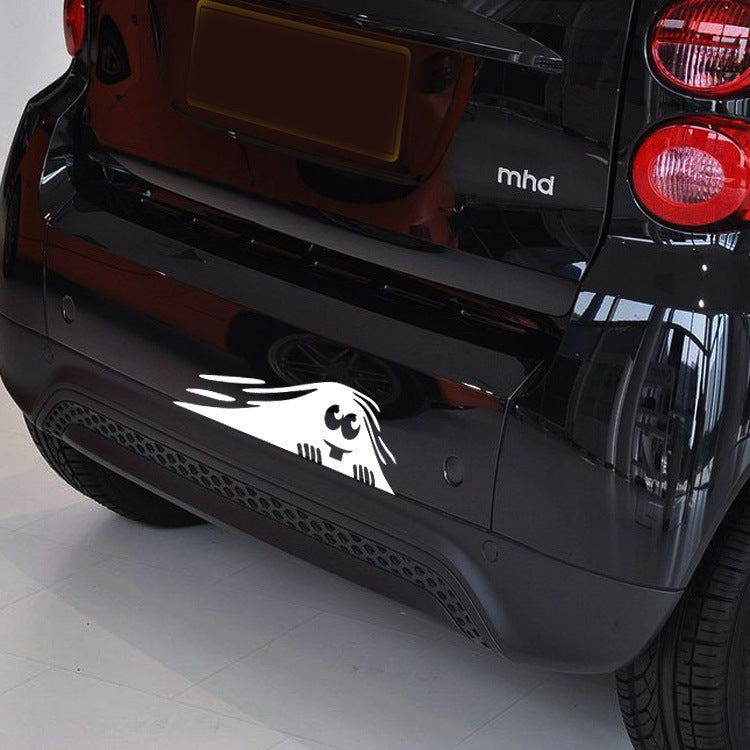 Peeking Auto Dune Scratch Hidden Car Stickers Peeping Peep Stickers