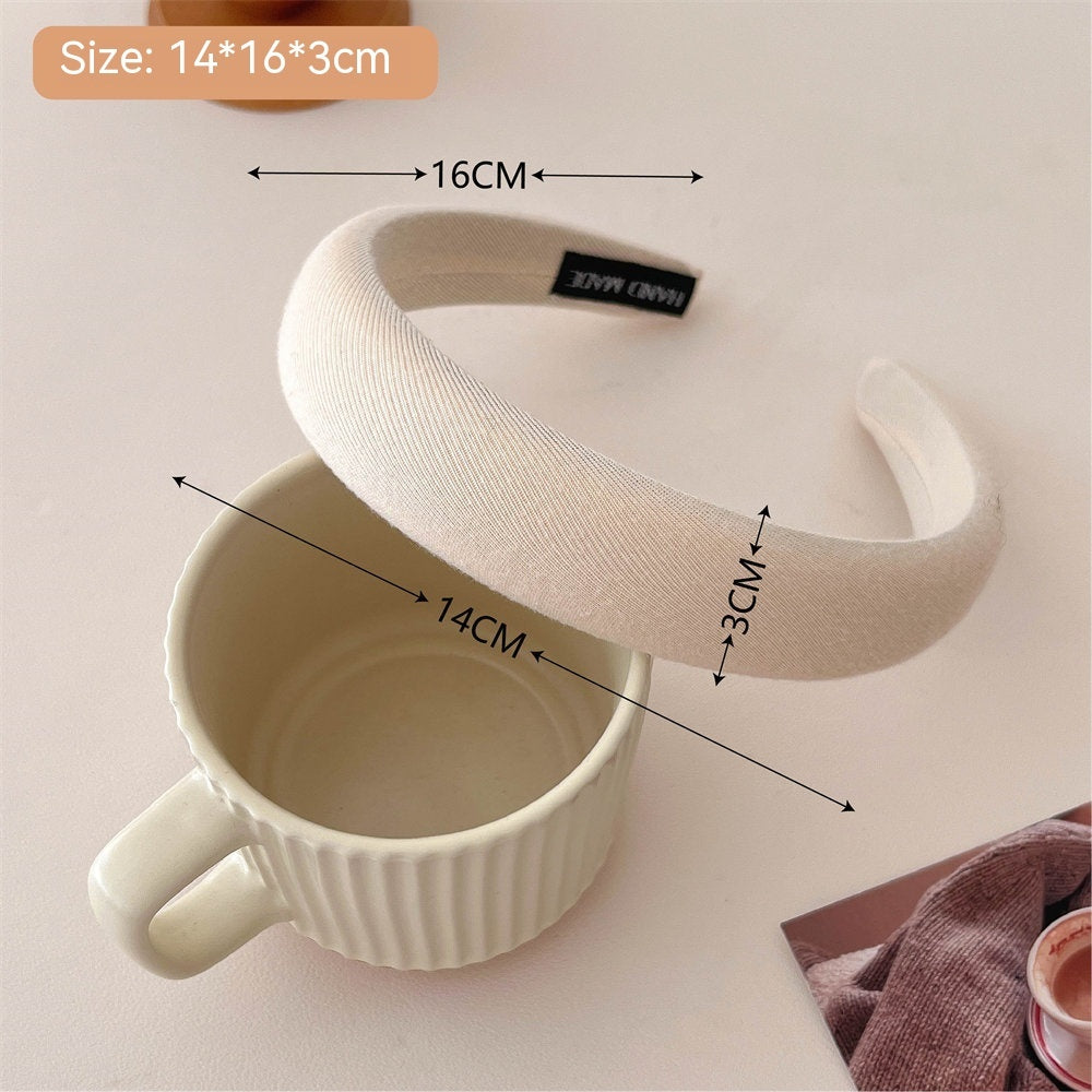 Milk Tea Coffee Color Series Headband Fashion