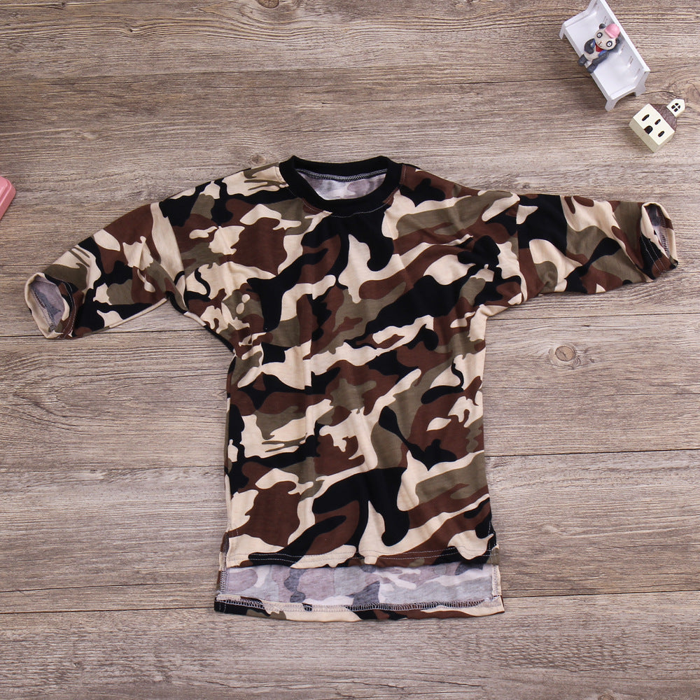 Vêtements camouflage fille