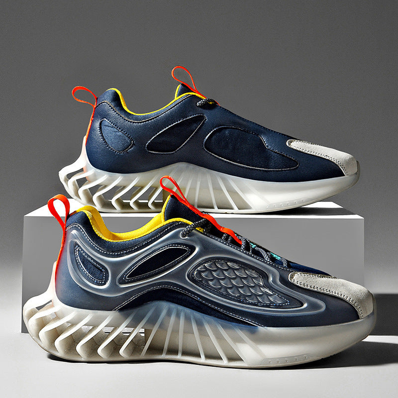 Zapatos de hombre Blade de gran tamaño, zapatos deportivos para correr de caña baja para estudiantes