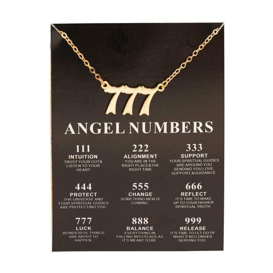 Popular Hip Hop Angel Digital Pendant Necklace