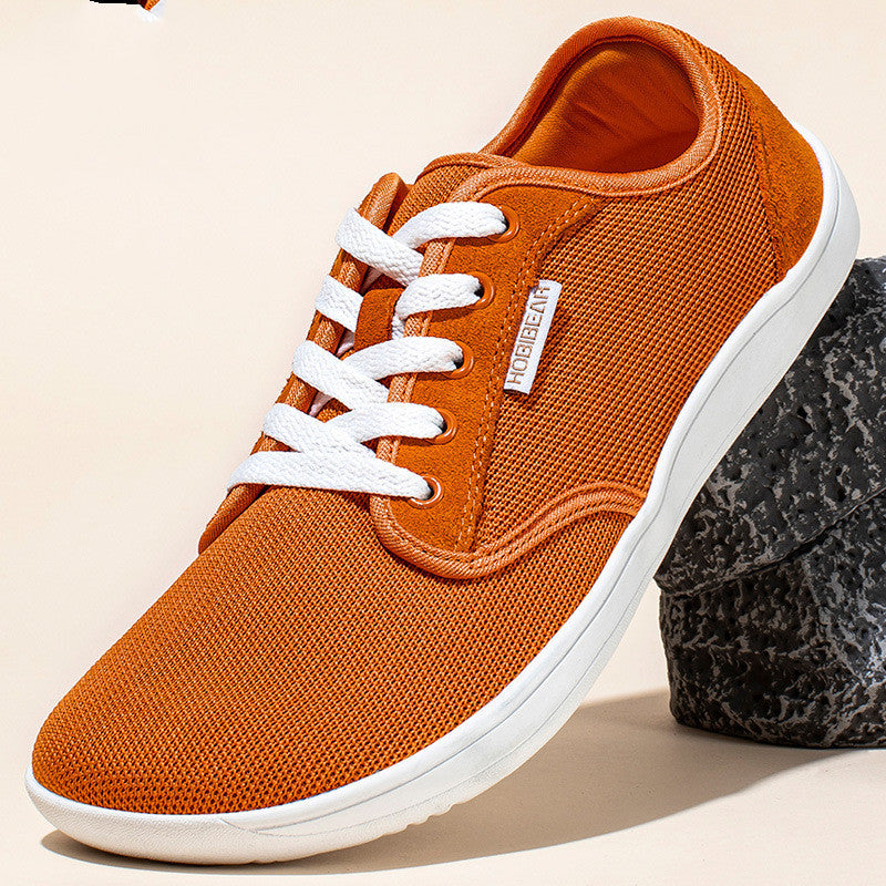 Zapatos casuales deportivos de fondo suave de cuero de gamuza de otoño para hombres