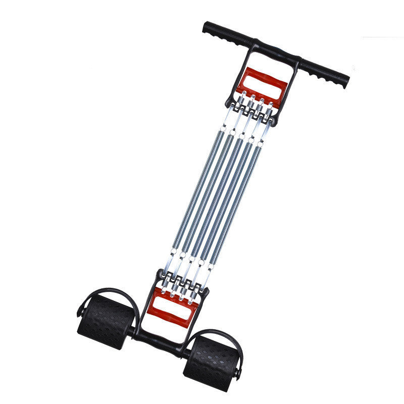 Dispositivo de tensión multifuncional con resorte, dispositivo de agarre, expansor de pecho, fuerza del brazo