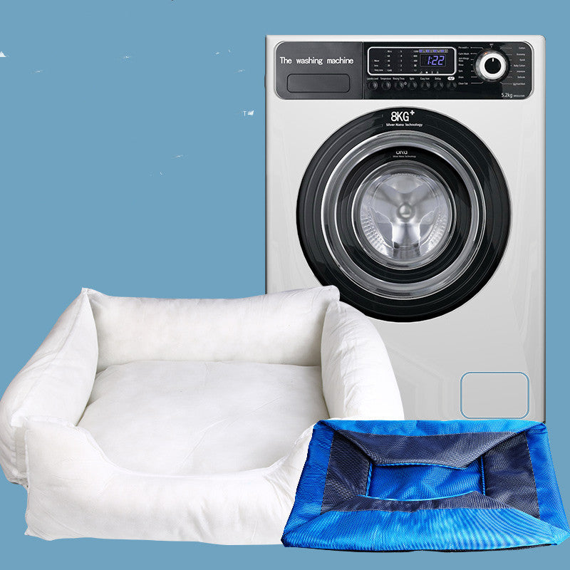 Cama para mascotas tipo caseta para perros