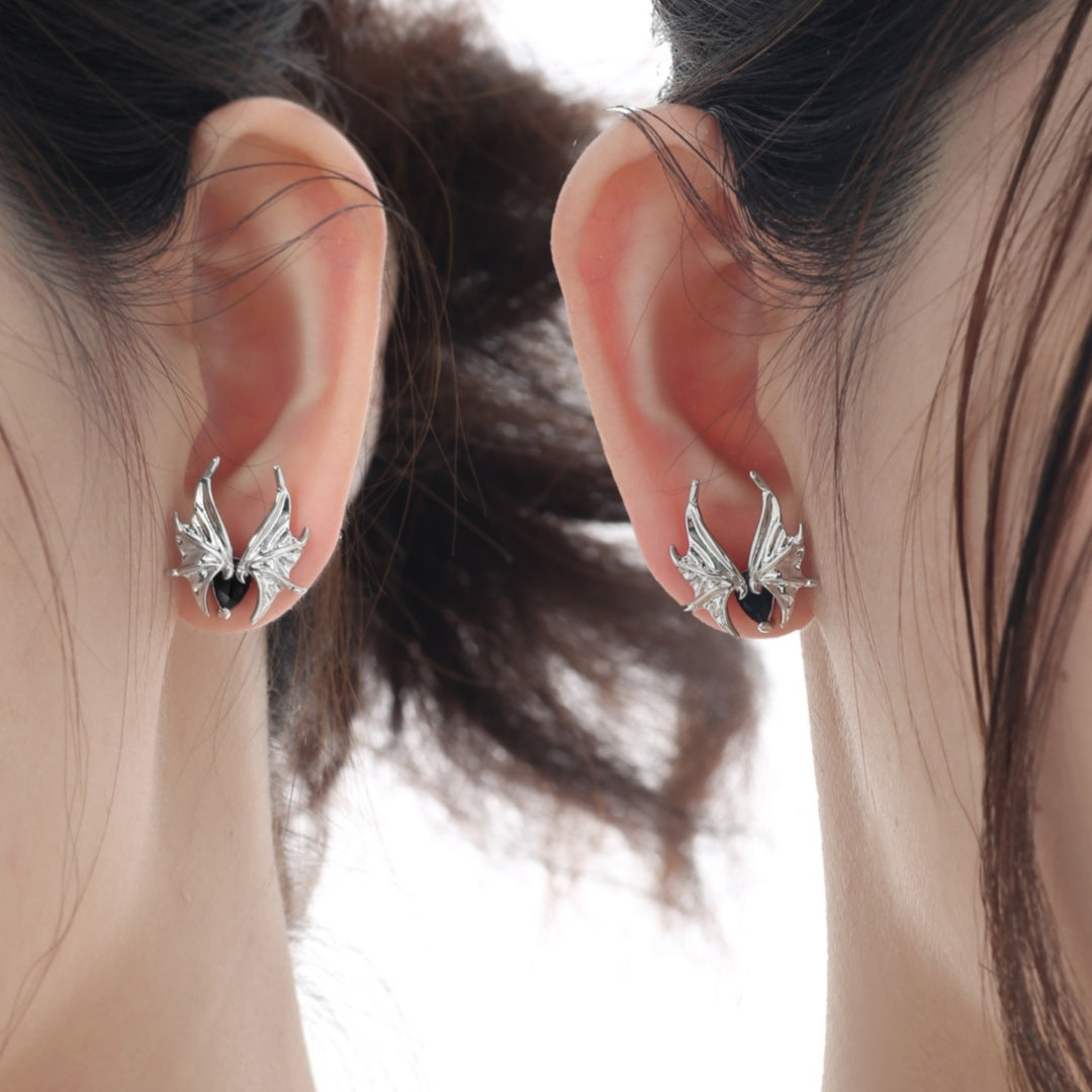 Pendientes de mariposa con diseño de nicho original para mujer