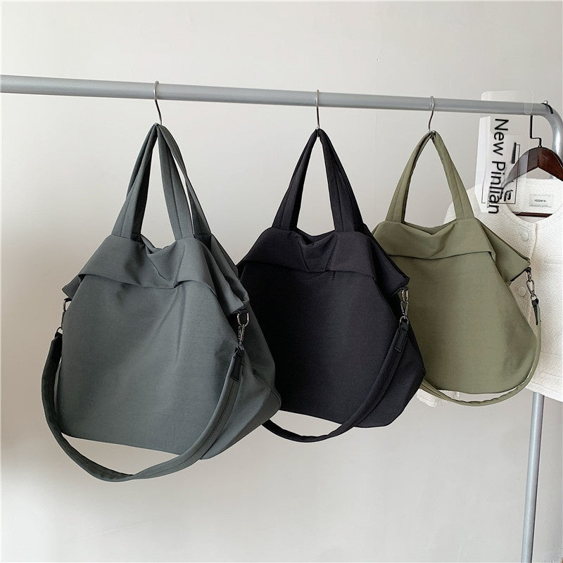 All-matching Fashion Special-interest Casual Large Capacity Student Class Work Commuter Messenger Bag