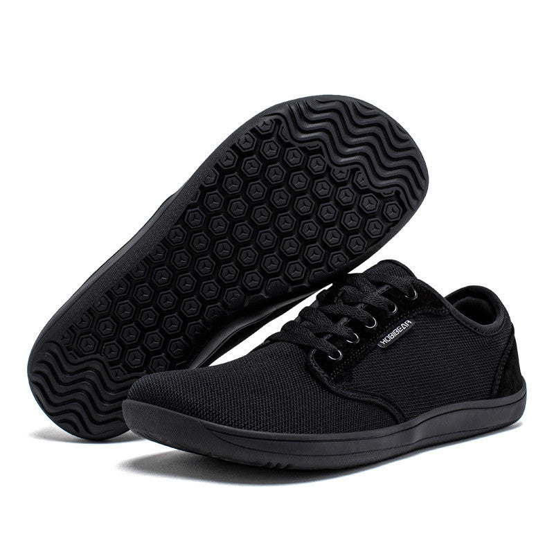 Zapatos casuales deportivos de fondo suave de cuero de gamuza de otoño para hombres