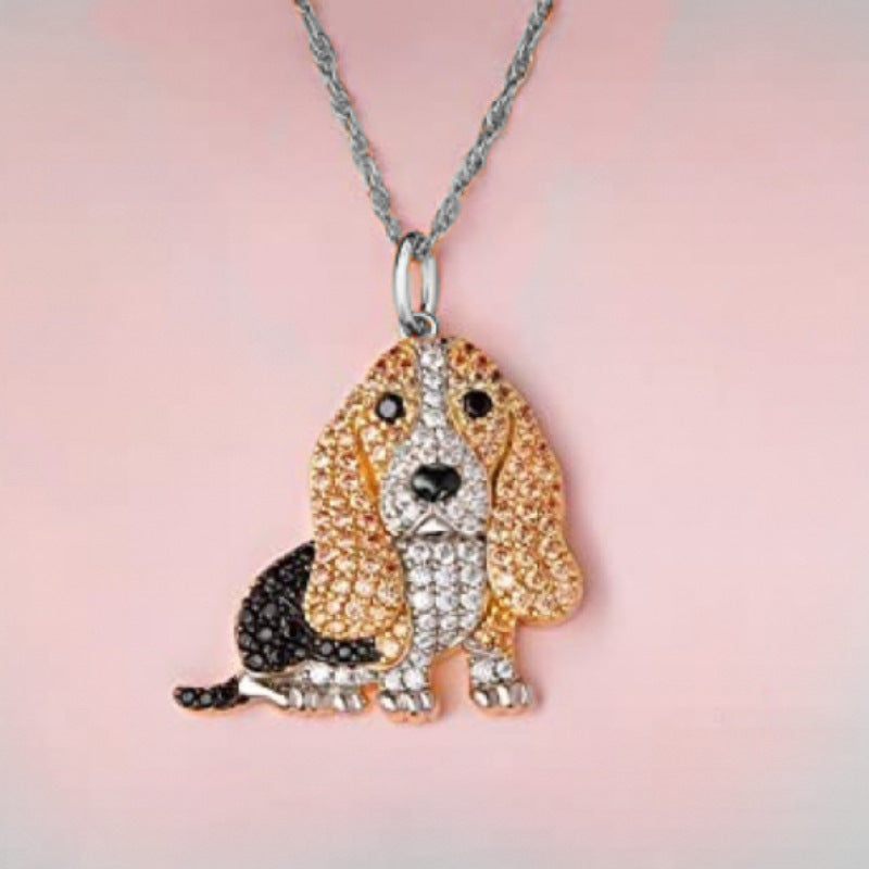 Collier pendentif mignon Baggy Hound