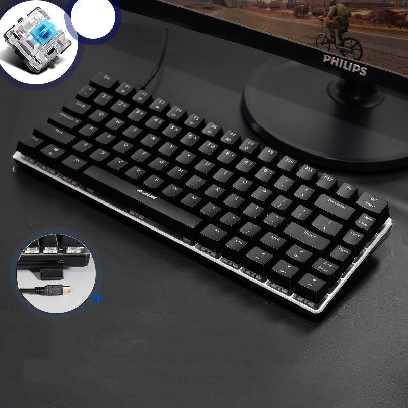 Teclado mecánico para computadora portátil para juegos Heijue AK33