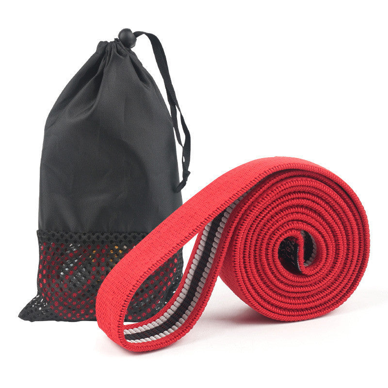 Bandes de résistance longues en tissu, ensemble de bandes élastiques d'entraînement pour tirer vers le haut, bandes d'entraînement pour femmes