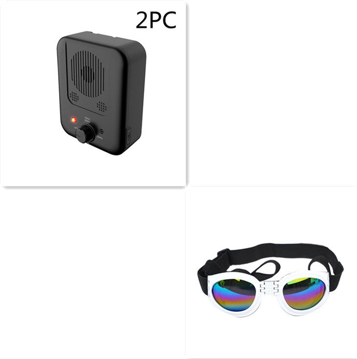 Dispositif Anti-aboiement pour animaux de compagnie, colliers Anti-aboiement ultrasoniques pour chiens de compagnie, répulsif pour chiens d'extérieur, dispositif d'arrêt sans aboiement, fournitures de dispositif d'entraînement