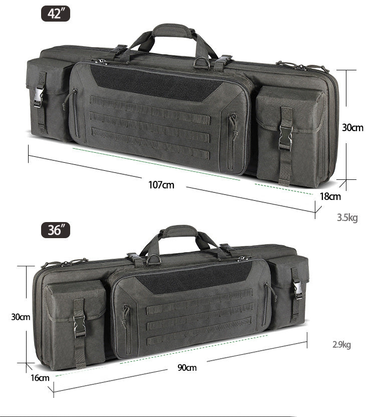 Sac de pêche en mer de poisson de gros ventre de grande capacité Luya sac de canne à pêche Double couche