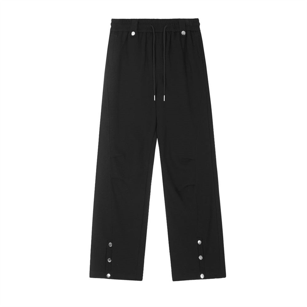 Casual Straight-leg Sweatpants Men's Fashion