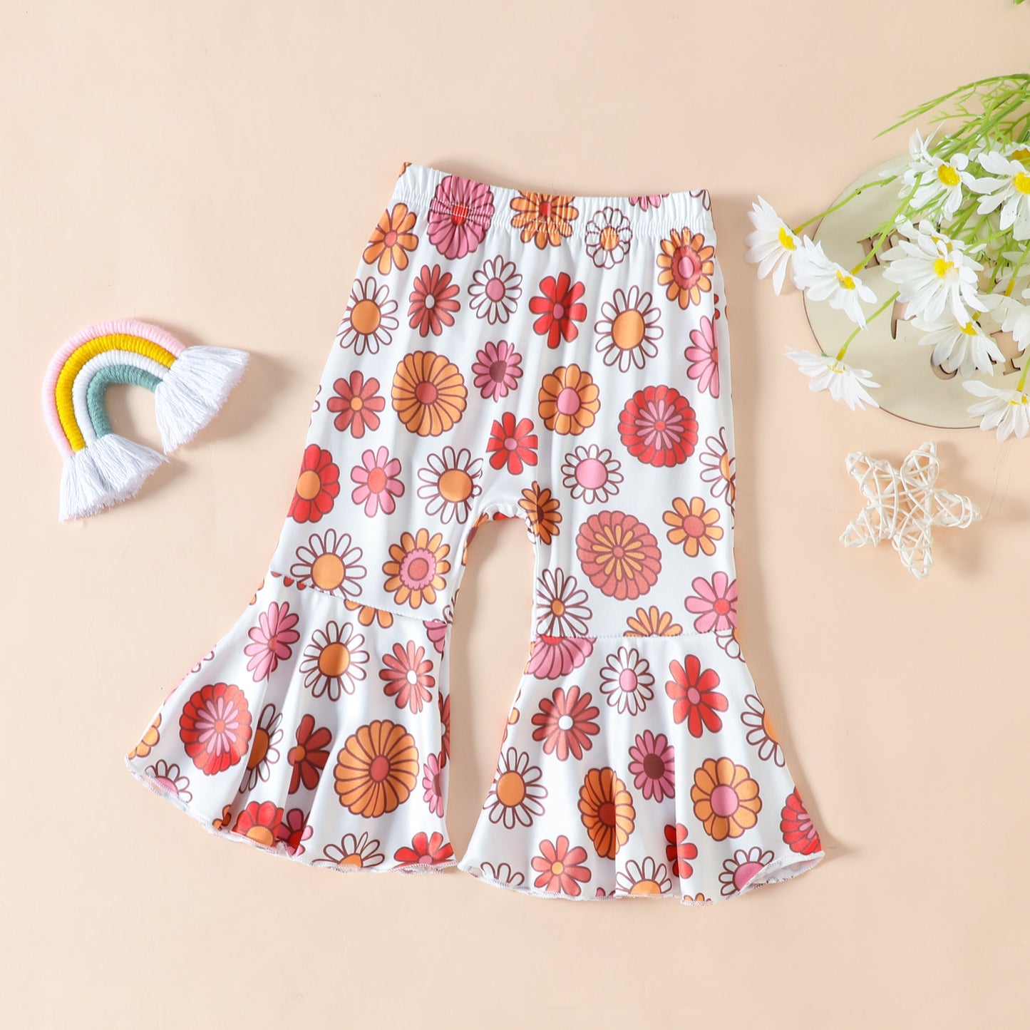 Vêtements pour filles Enfants Lettre Imprimer Manches courtes