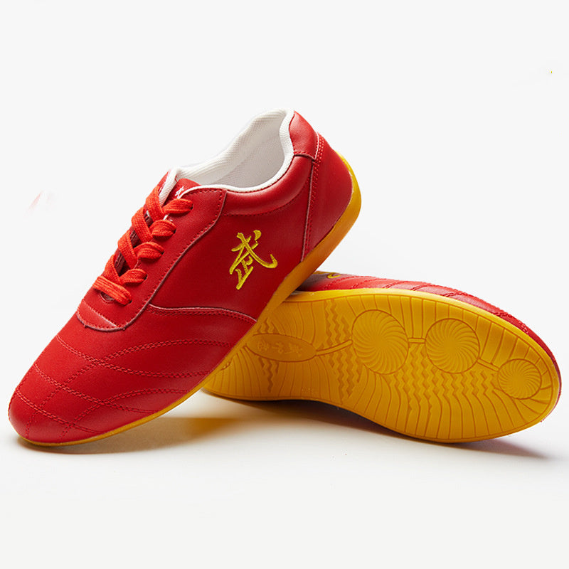 Chaussures d'entraînement à semelle tendineuse de style national, respirantes et confortables
