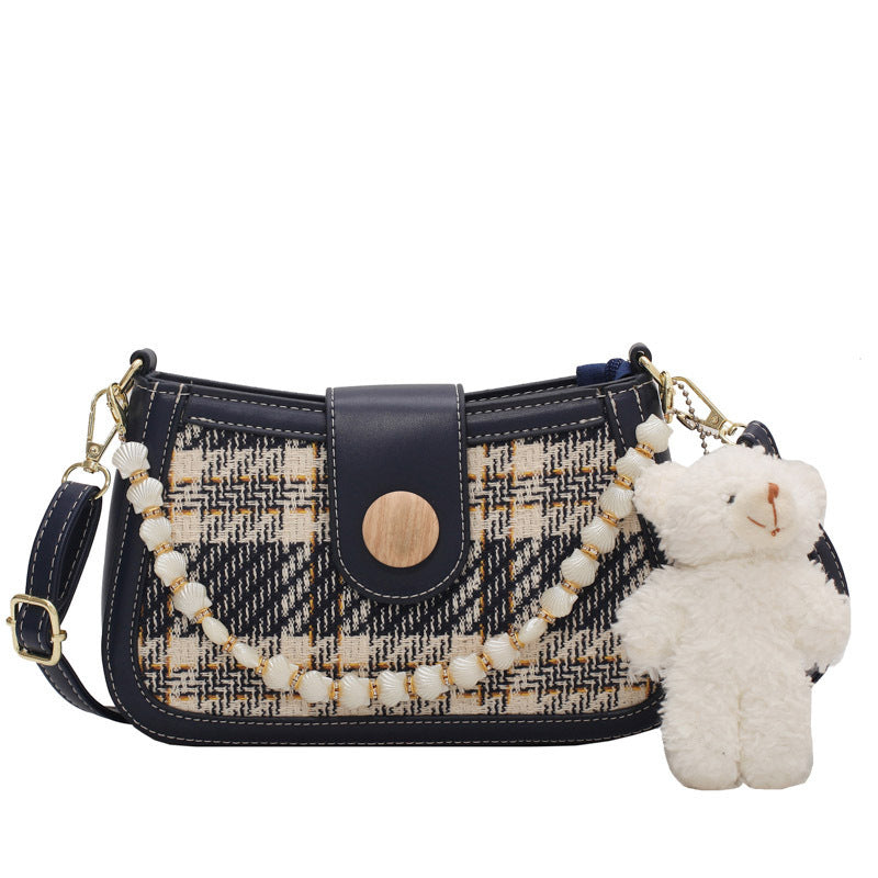 New Shoulder Bag Girls' Casual Messenger Bag Pendant