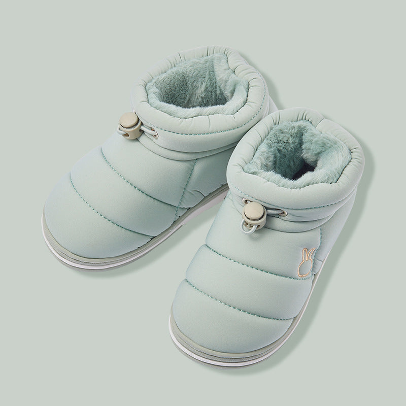 Mignon chaud garçon et fille maison coton glisser sac avec
