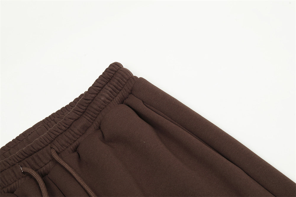 Loose Casual Fleece-lined Trousers Men