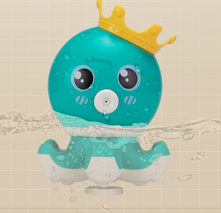 Spray de agua giratorio mágico para baño de bebé en juguetes acuáticos